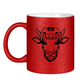 Glitzertasse HOCKEYKUH