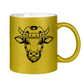 Glitzertasse HOCKEYKUH
