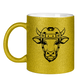 Glitzertasse HOCKEYKUH