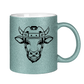 Glitzertasse HOCKEYKUH