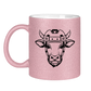 Glitzertasse HOCKEYKUH
