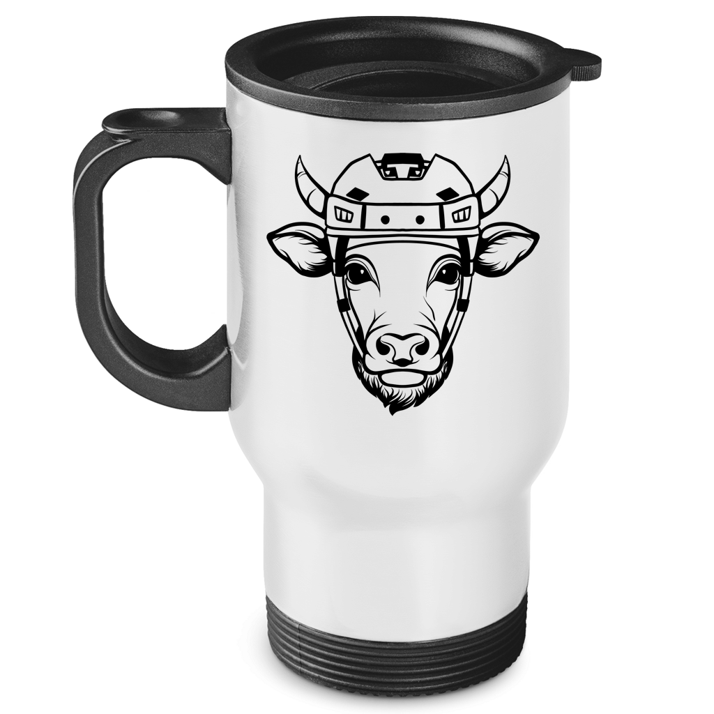 Edelstahl-Thermobecher HOCKEYKUH