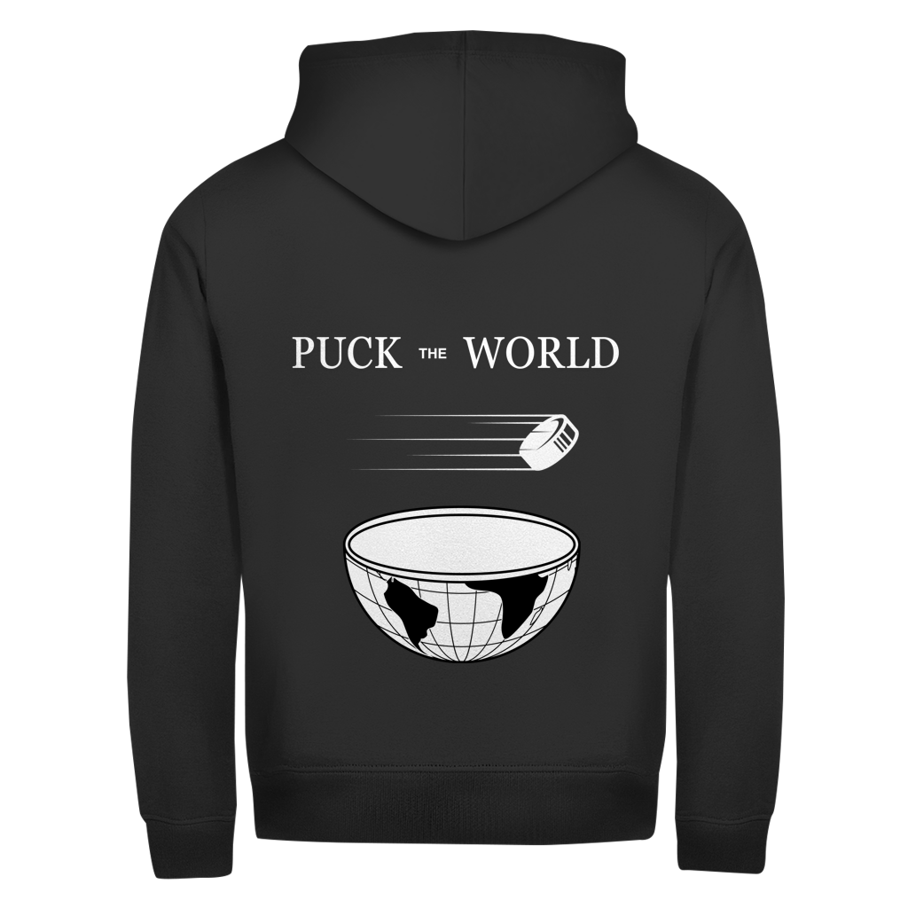 Unisex Zipper PUCK THE WORLD