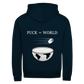 Unisex Zipper PUCK THE WORLD