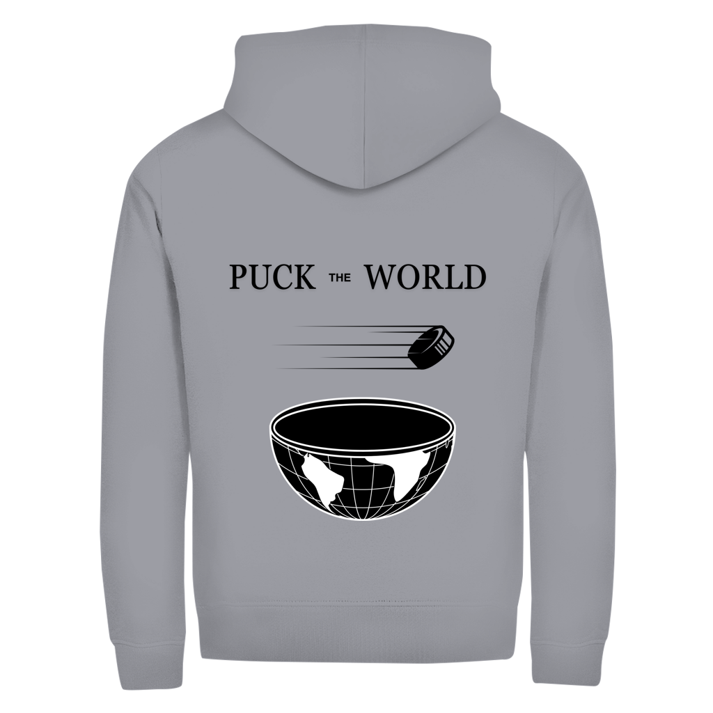 Unisex Zipper PUCK THE WORLD