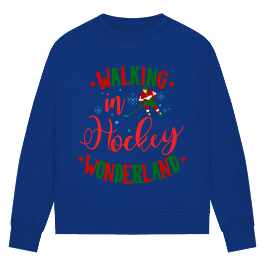 Ladies Sweatshirt HOCKEY WONDERLAND