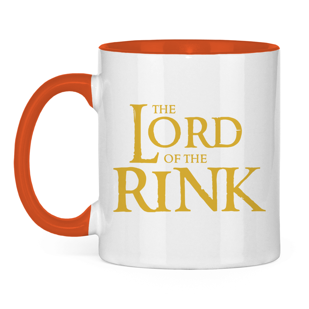 Tasse zweifarbig LORD OF THE RINK