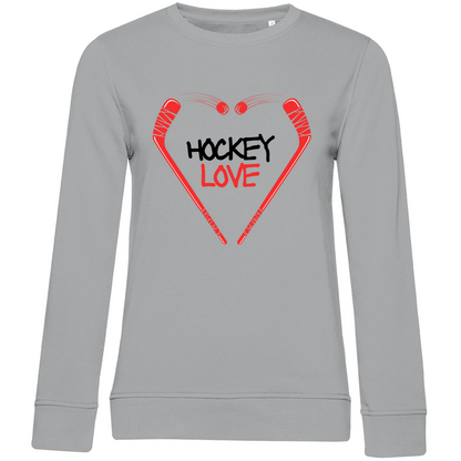 Ladies Sweatshirt HOCKEYLOVE STICKHEART