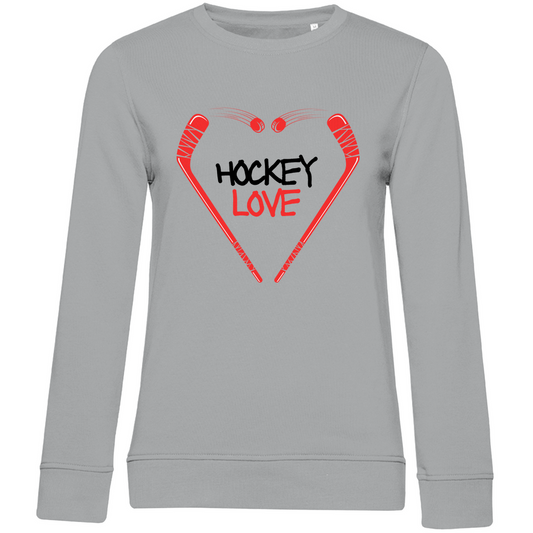 Ladies Sweatshirt HOCKEYLOVE STICKHEART