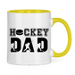Tasse zweifarbig HOCKEYDAD SPIELER