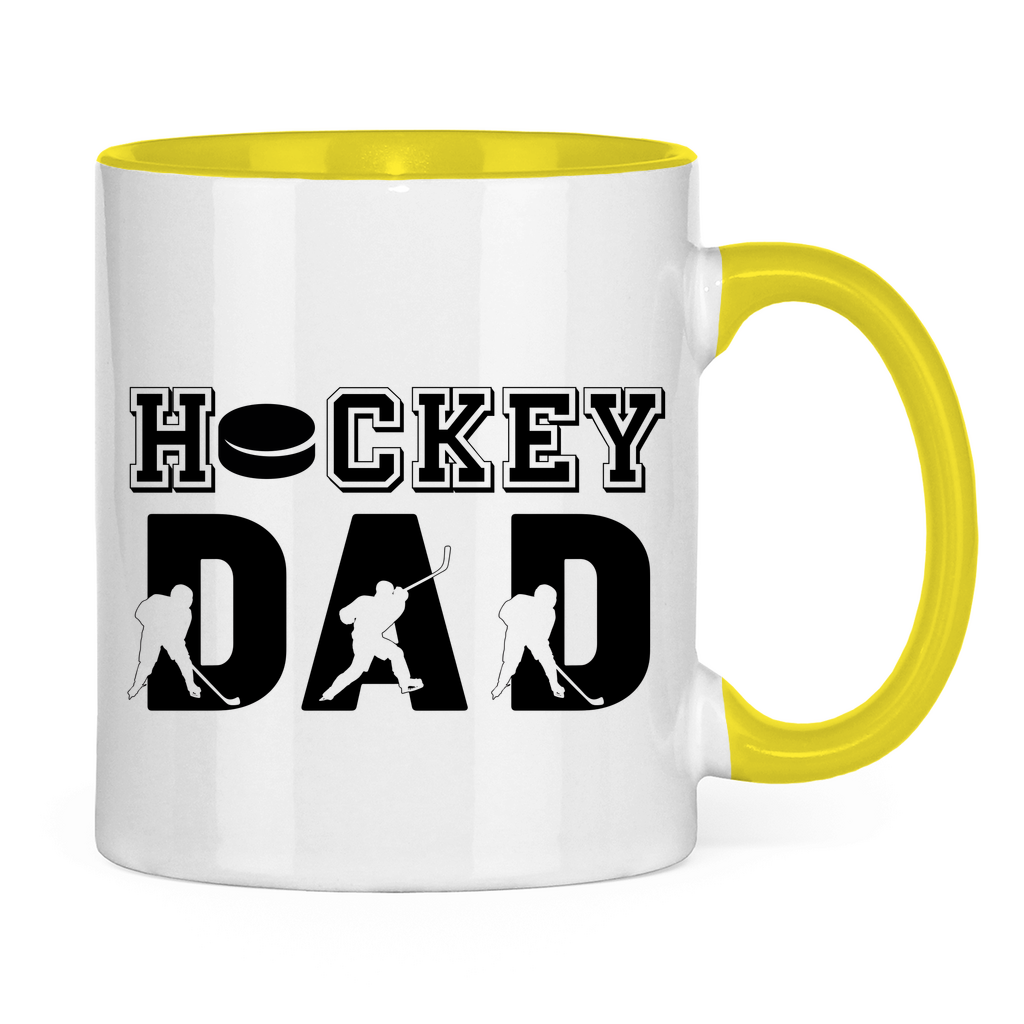 Tasse zweifarbig HOCKEYDAD SPIELER