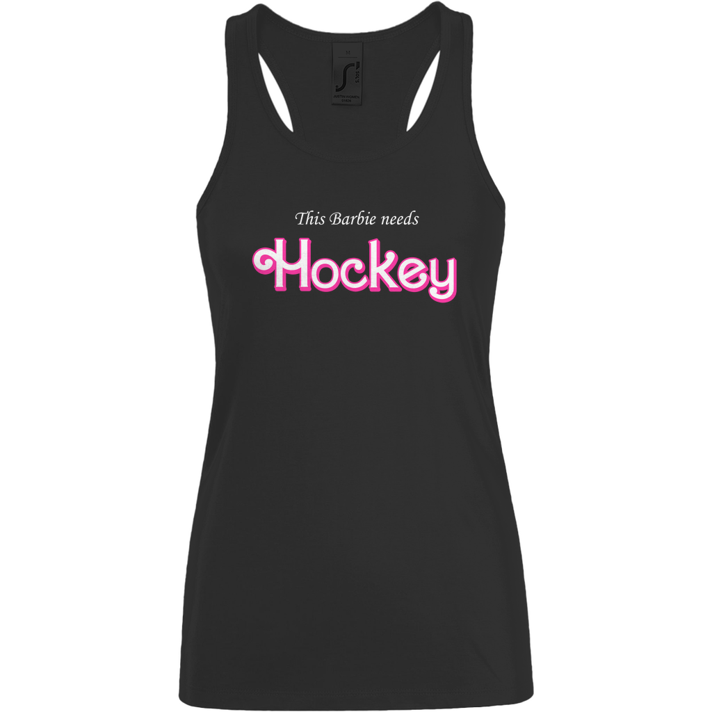Ladies Tank Top BARBIE NEEDS HOCKEY