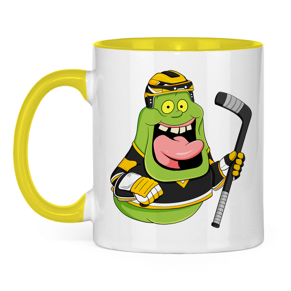 Tasse zweifarbig HOCKEY SLIMER