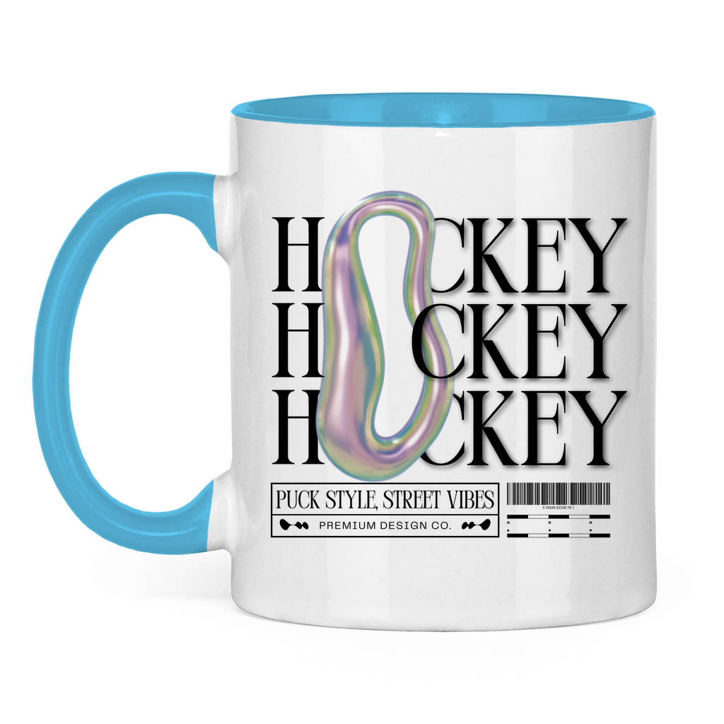 Tasse zweifarbig HOCKEY MODERN