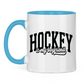 Tasse zweifarbig HOCKEY IS MY BOYFRIEND