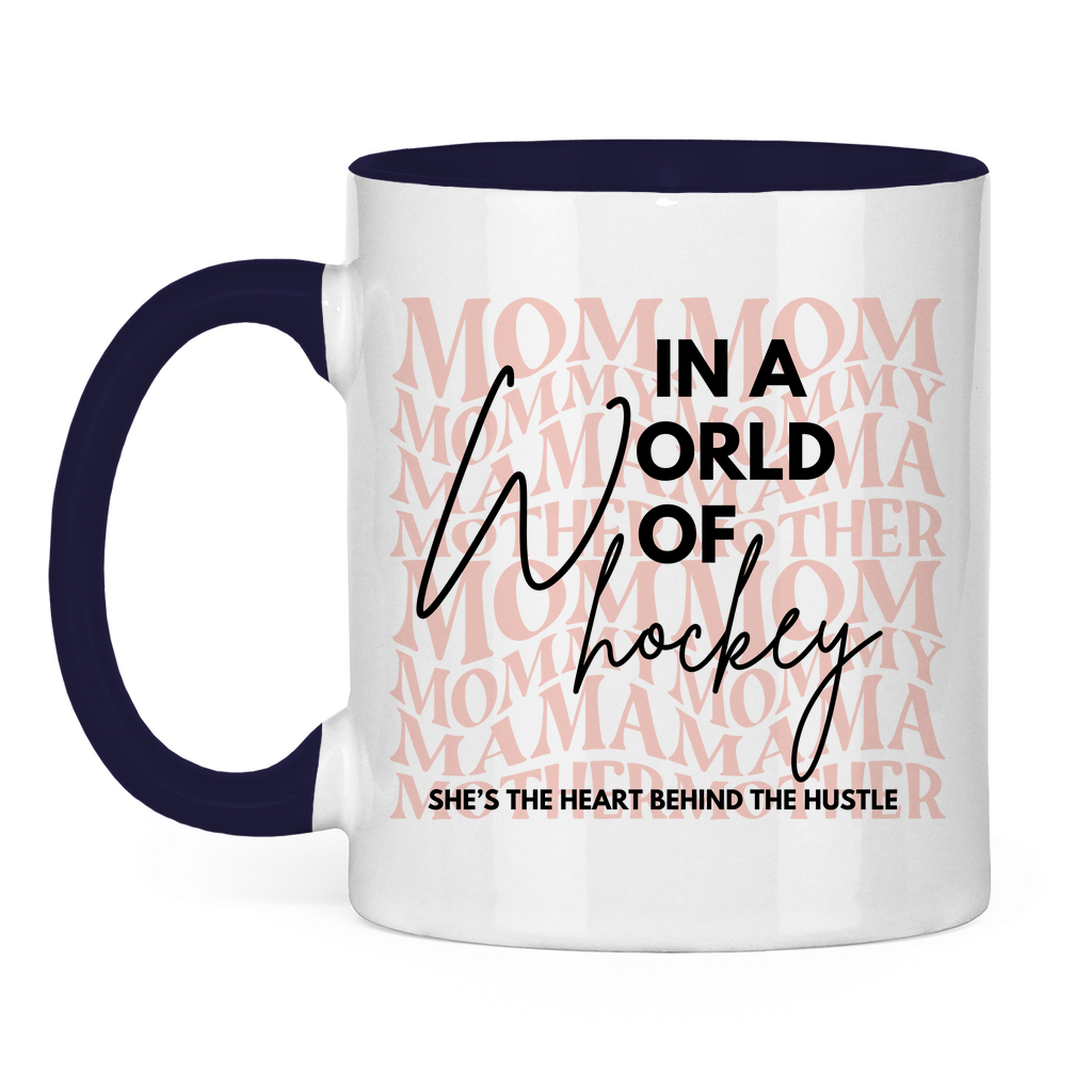 Tasse zweifarbig WORLD OF HOCKEY - MOM