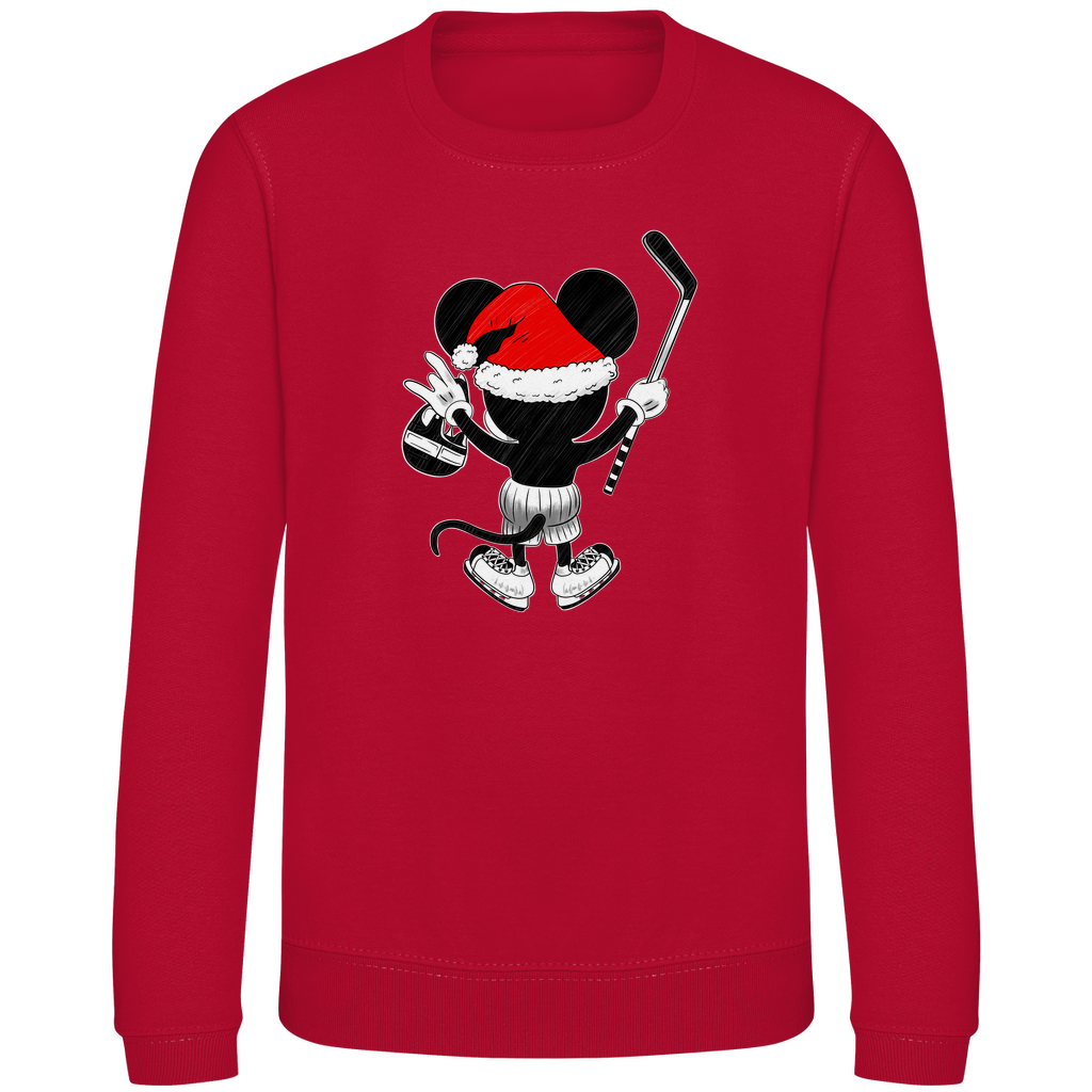 Kids Sweatshirt HOCKEY-SANTA-MOUSE