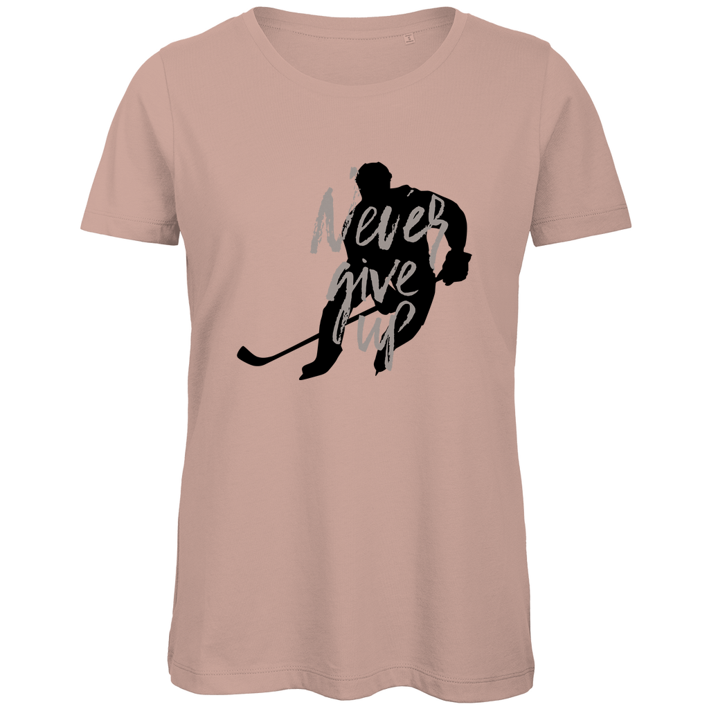 Ladies T-Shirt NEVER GIVE UP