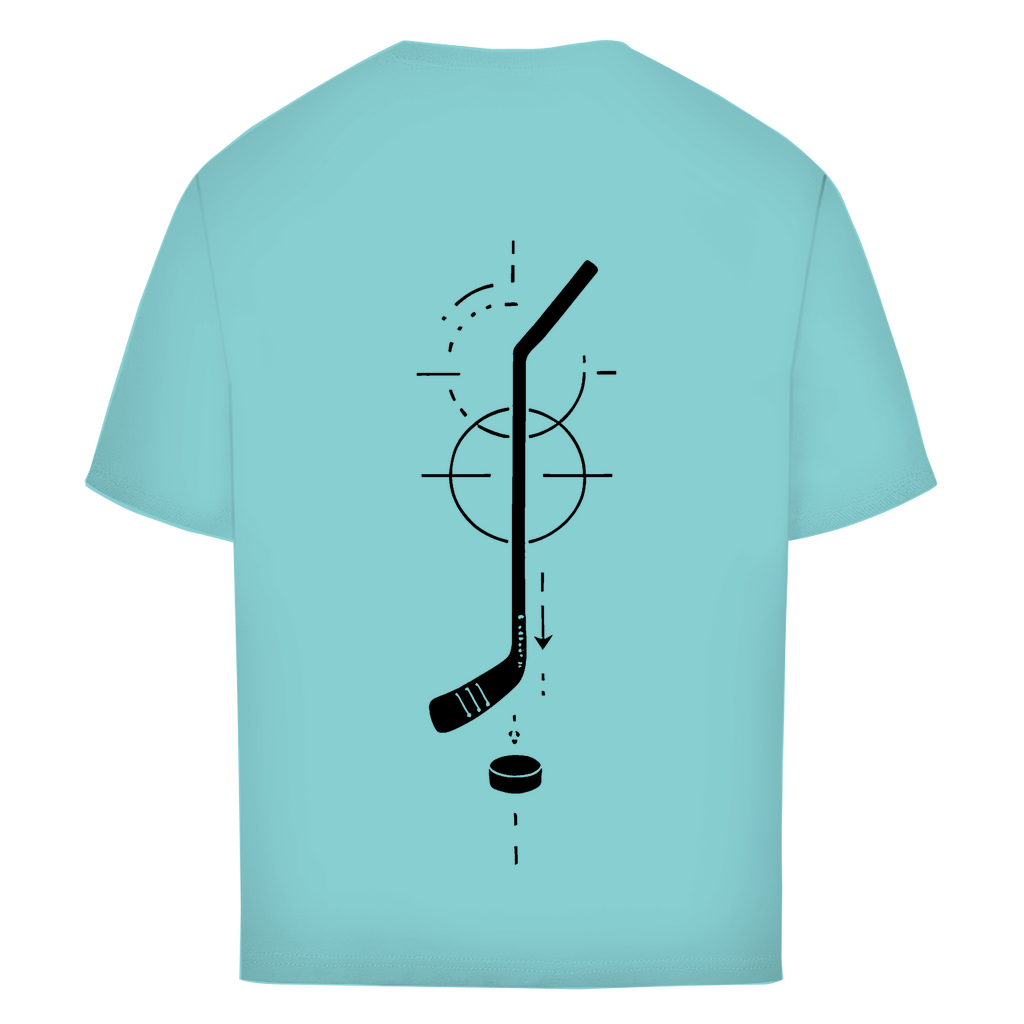 Oversize T-Shirt HOCKEYSTICK MODERN (back)