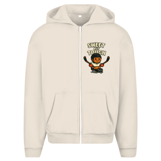 Oversize Zipper SLEDGE SWEET BUT TOUGH (front&back)