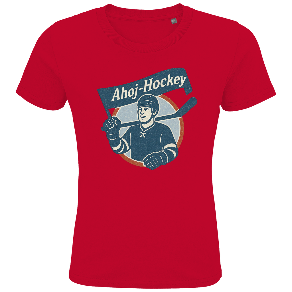 Kids T-Shirt AHOJ-HOCKEY VINTAGE