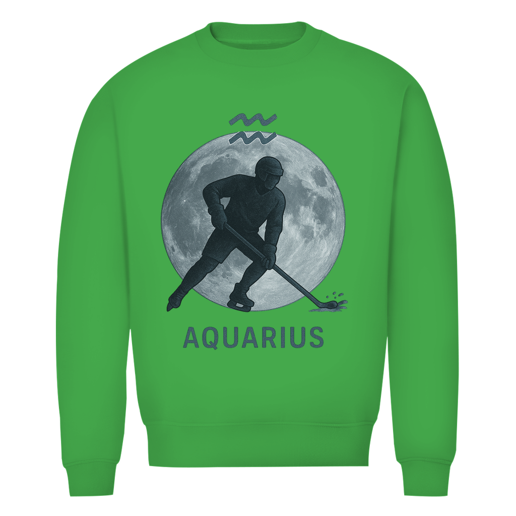 Unisex Sweatshirt STERNZEICHEN AQUARIUS / WASSERMANN