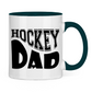 Tasse zweifarbig HOCKEYDAD WAVE