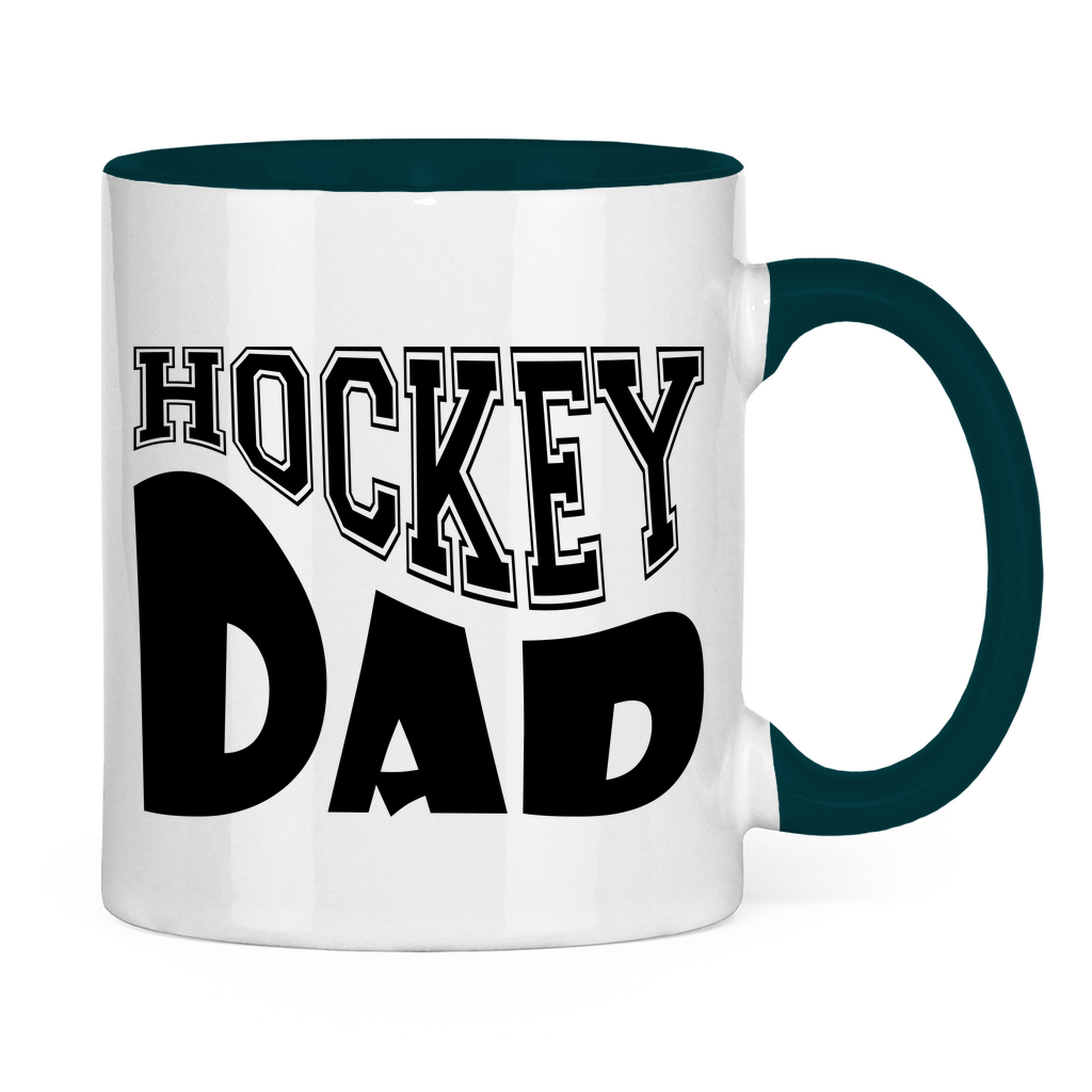 Tasse zweifarbig HOCKEYDAD WAVE