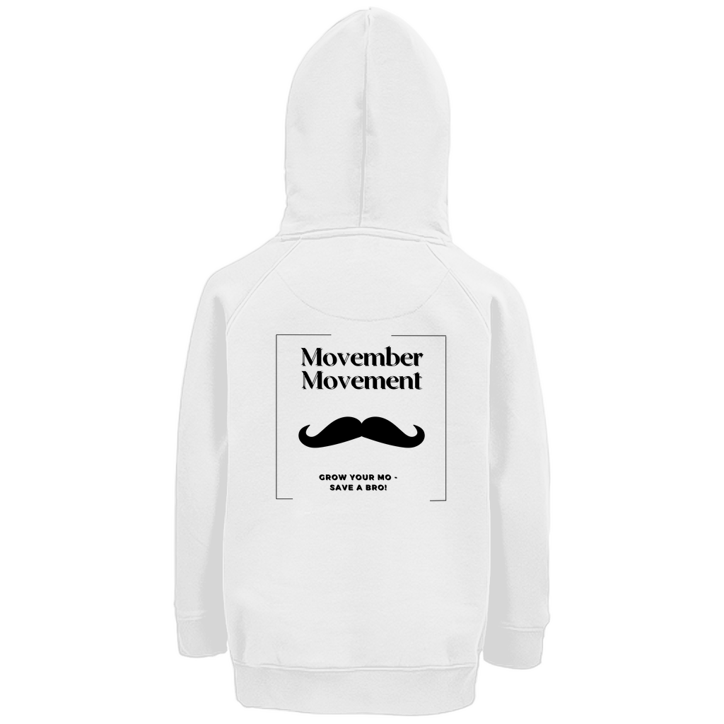 Kids Hoodie MOVEMBER MOVEMENT (back)