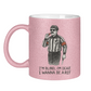 Glitzertasse WANNA BE A REF