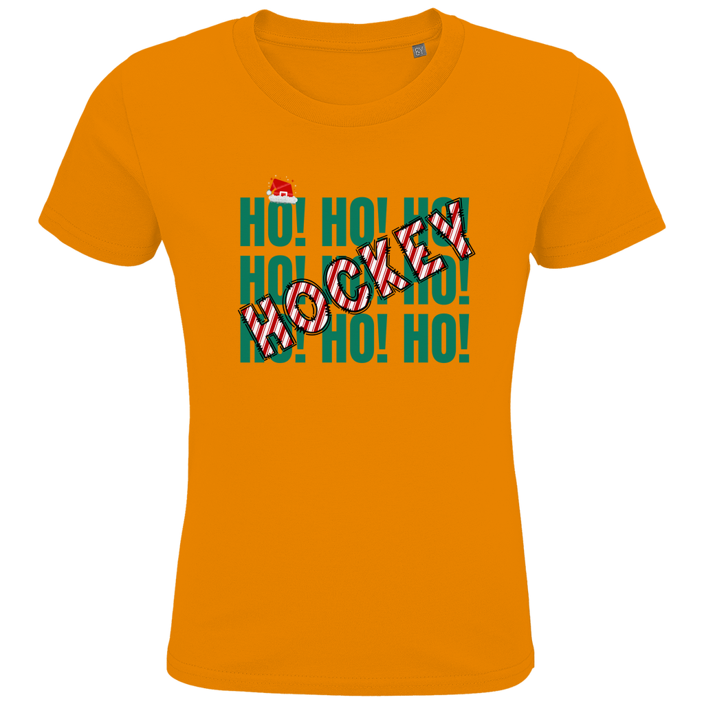 Kids T-Shirt HO HO HOCKEY