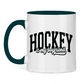 Tasse zweifarbig HOCKEY IS MY BOYFRIEND