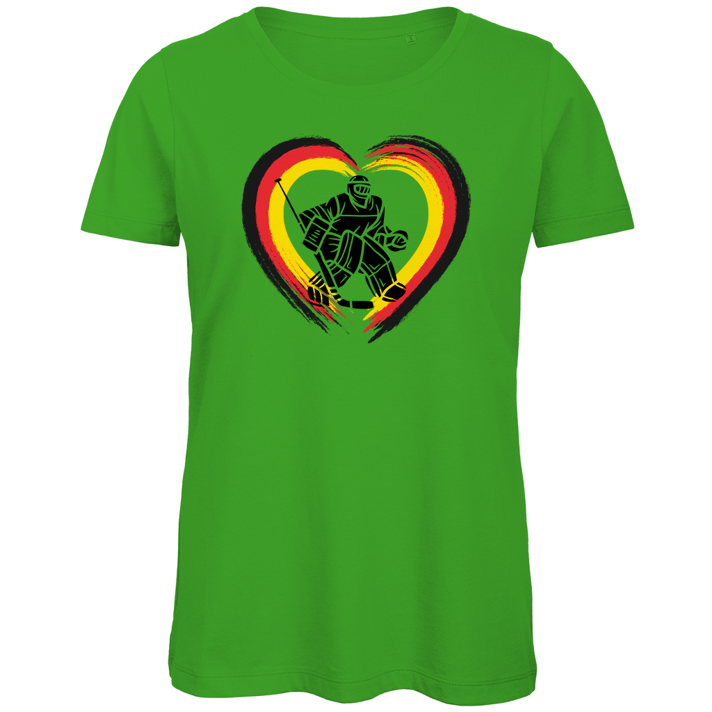 Ladies T-Shirt HEART GERMANY GOALIE