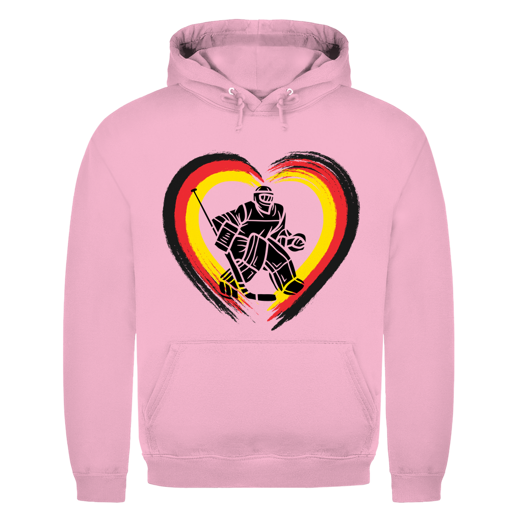 Unisex Hoodie HEART GERMANY GOALIE