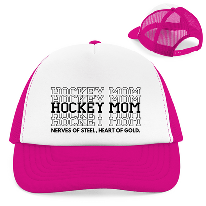 Retro Cap HOCKEYMOM NERVES & HEART