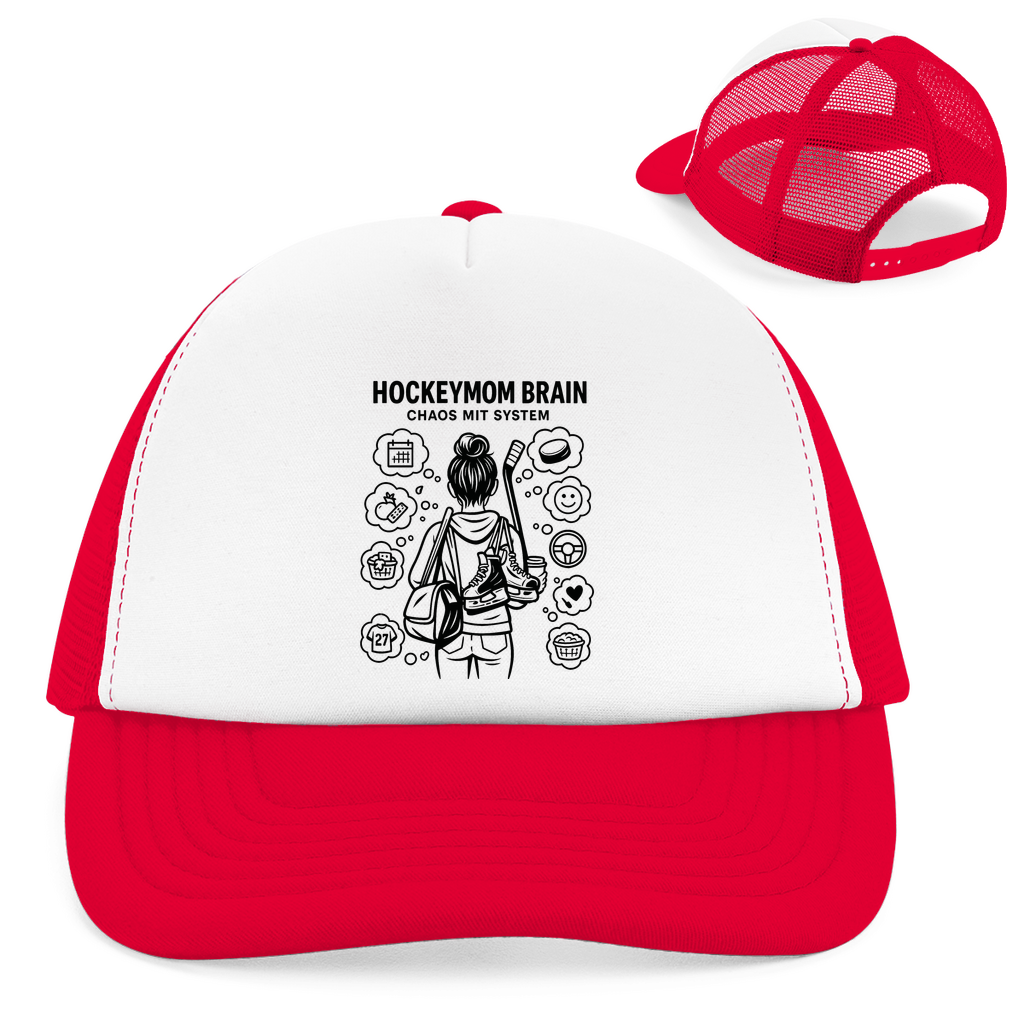 Retro Cap HOCKEYMOM BRAIN