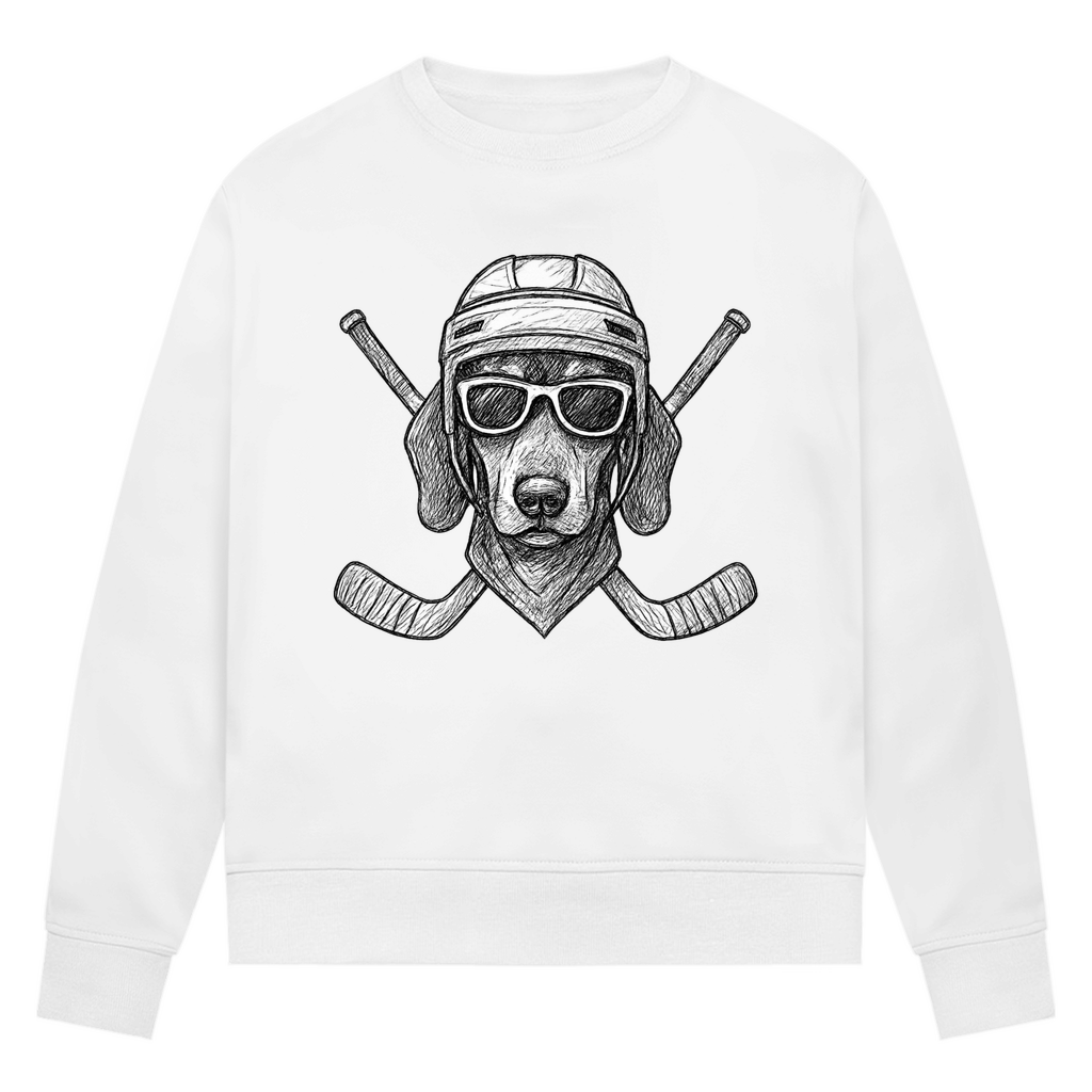 Ladies Sweatshirt COOL HOCKEYDOG