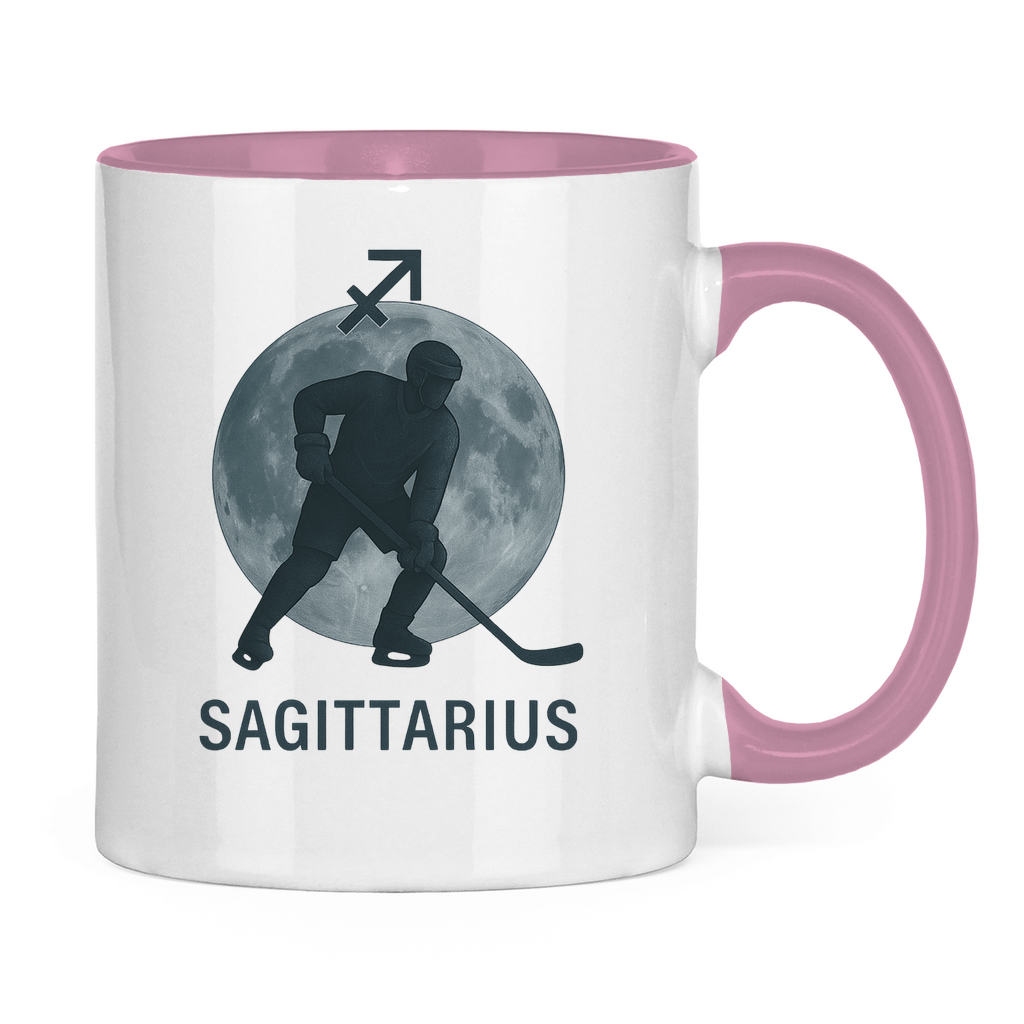 Tasse zweifarbig STERNZEICHEN SAGITTARIUS / SCHÜTZE