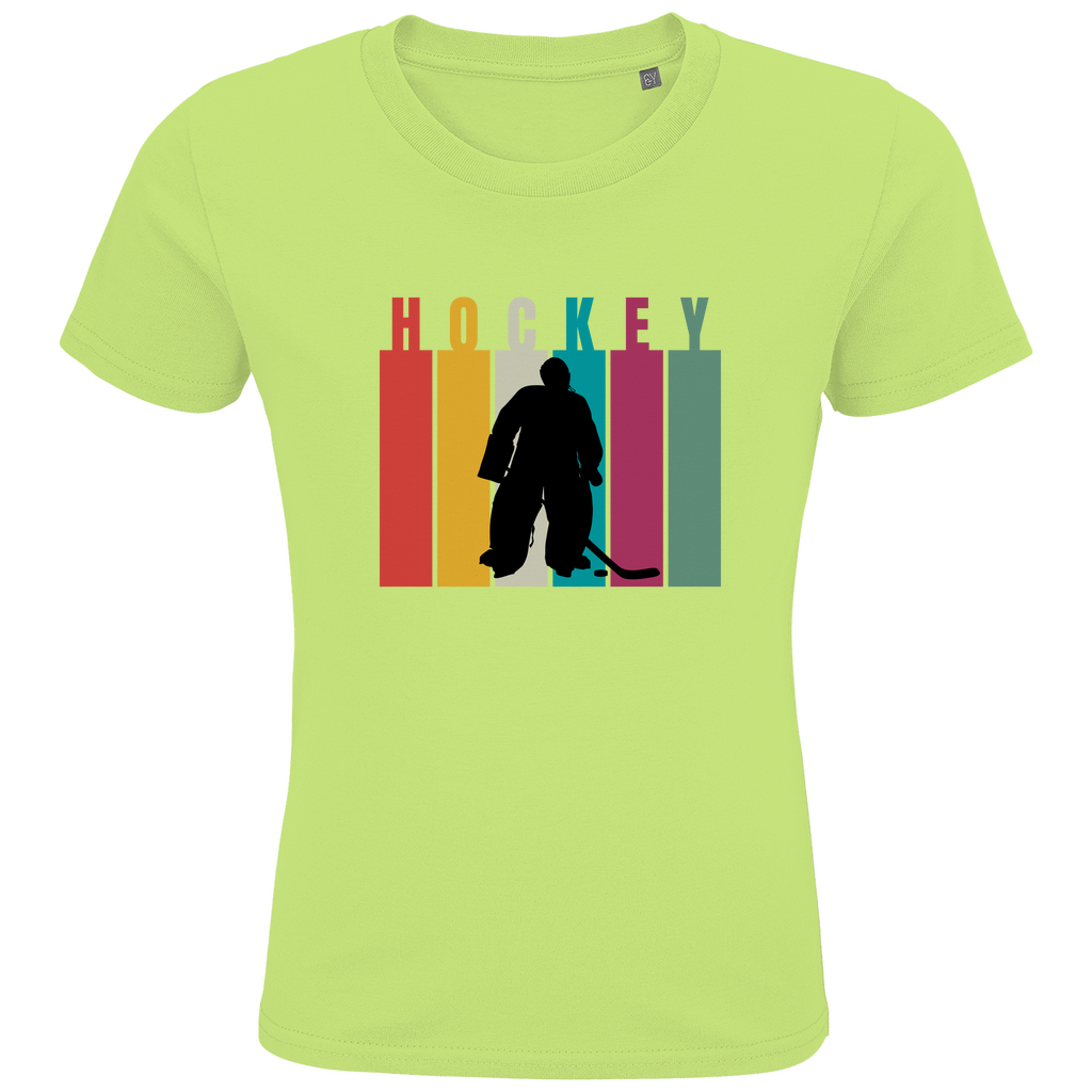 Kids T-Shirt COLOURFUL HOCKEY GOALIE