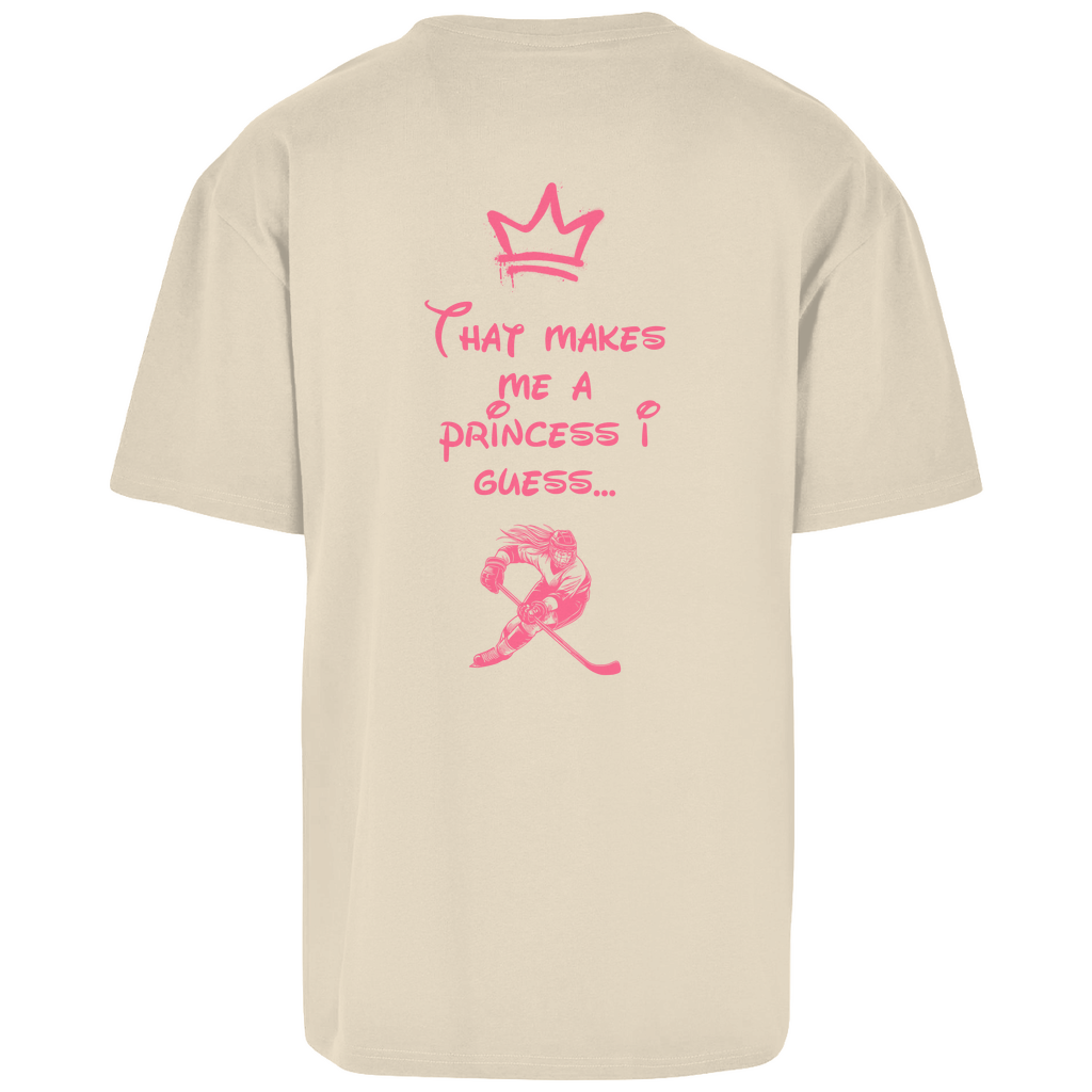 Oversize T-Shirt PRINCESS (front & back)