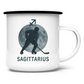 Emaille Tasse STERNZEICHEN SAGITTARIUS / SCHÜTZE