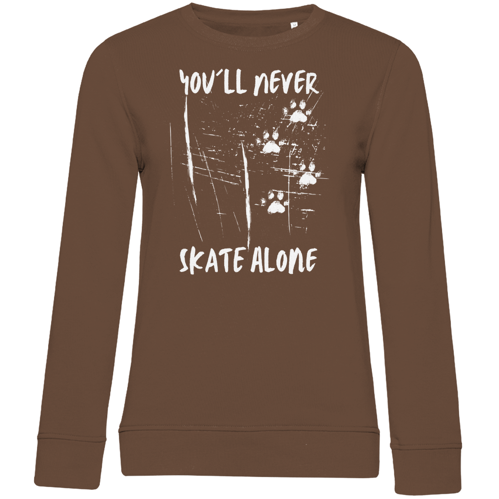 Ladies Sweatshirt NEVER SKATE ALONE