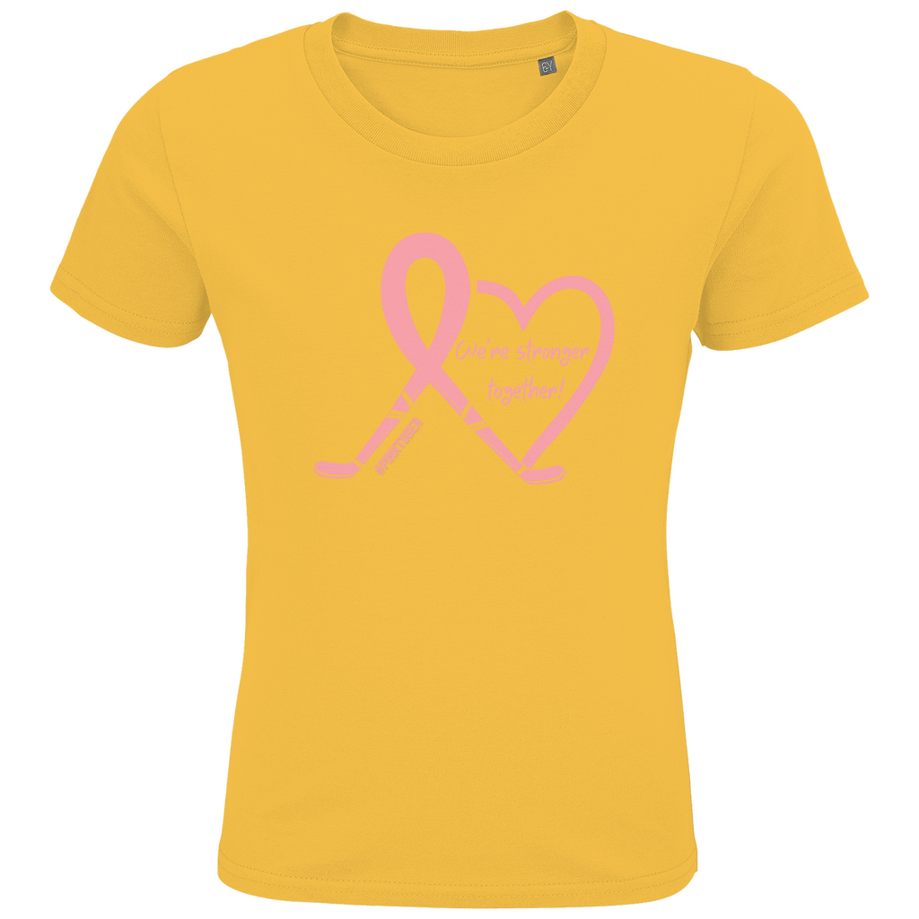 Kids T-Shirt PINKTOBER STRONGER TOGETHER