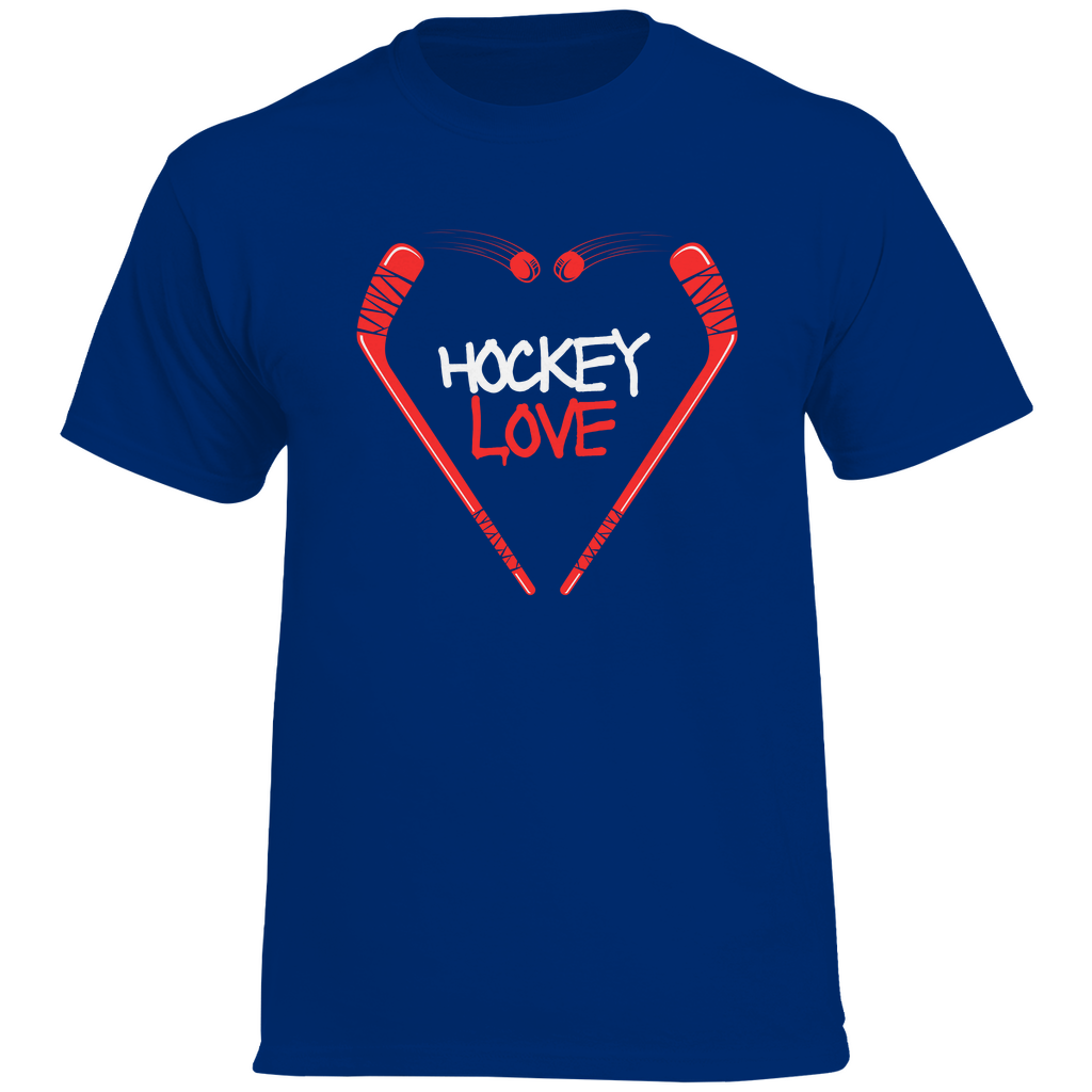 T-Shirt HOCKEYLOVE STICKHEART