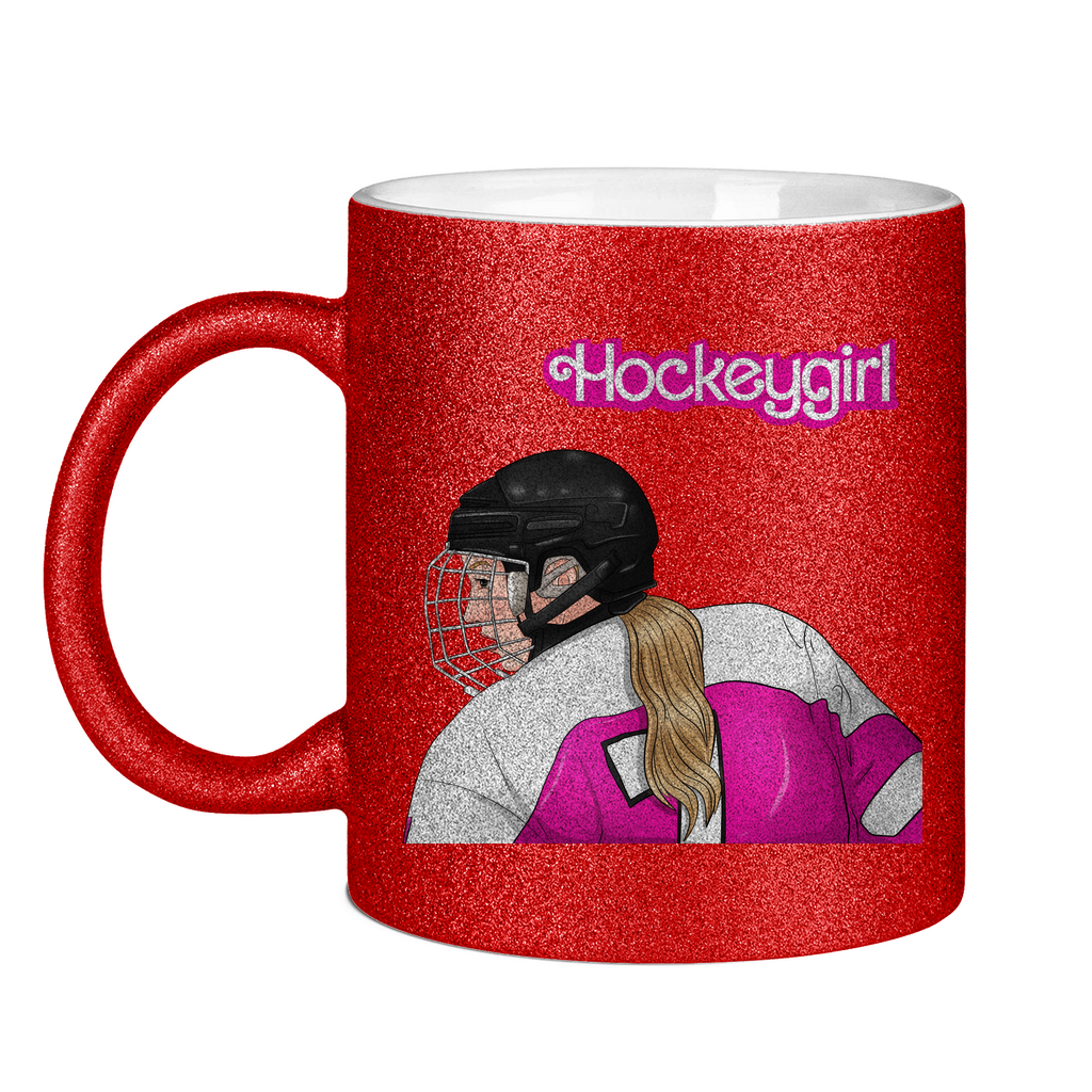 Glitzertasse HOCKEYGIRL F&B