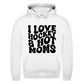 Unisex Hoodie I LOVE HOCKEY & HOT MOMS