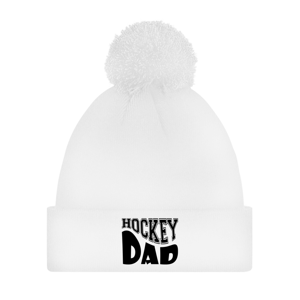 Bommelmütze HOCKEYDAD WAVE