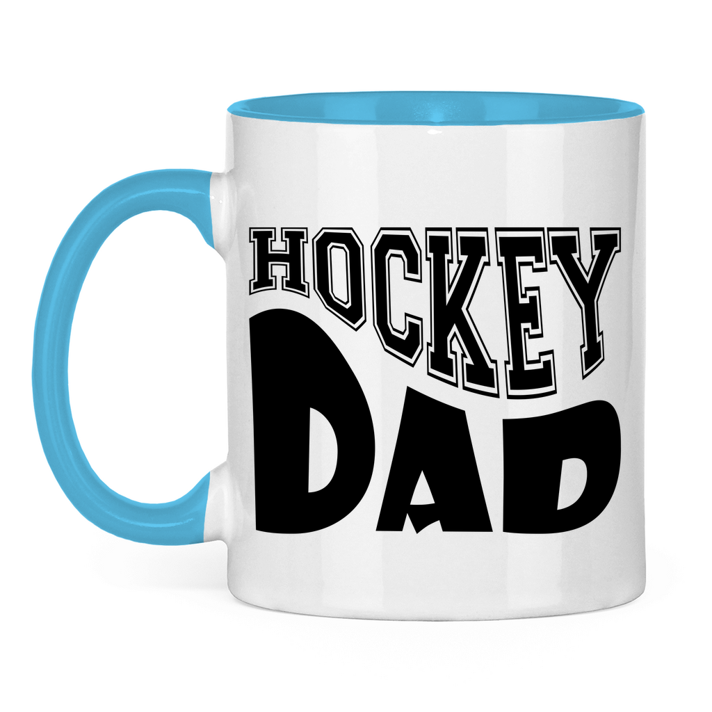 Tasse zweifarbig HOCKEYDAD WAVE