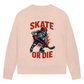 Ladies Sweatshirt HALLOWEEN SKATE OR DIE