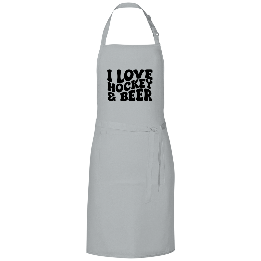 Grillschürze  I LOVE HOCKEY & BEER